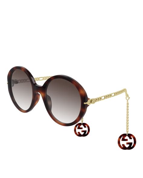 gucci gafas redondas|gafas Gucci de sol.